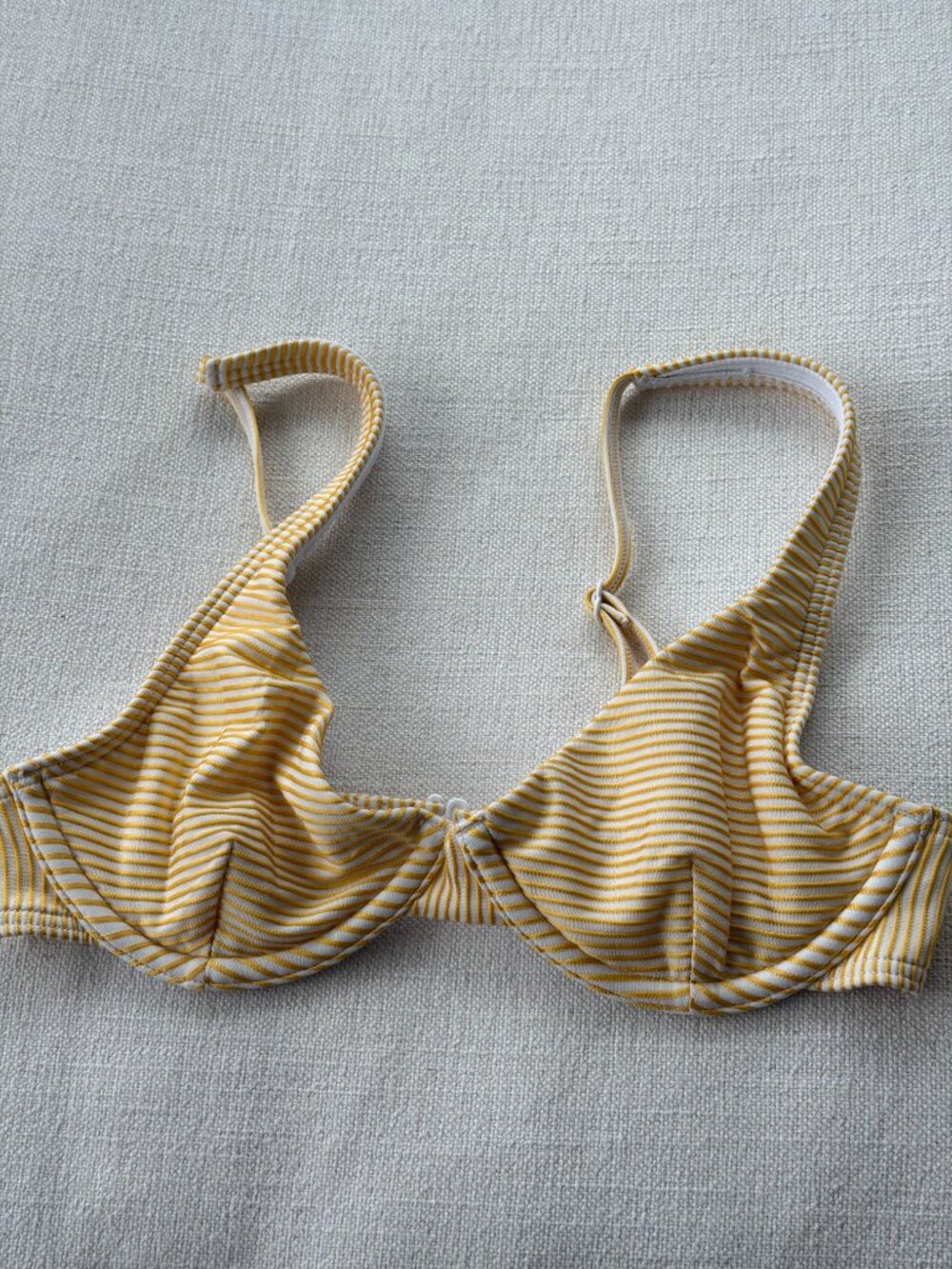 Rhythm Swim Yellow Bikini Top - Picture 4 of 5